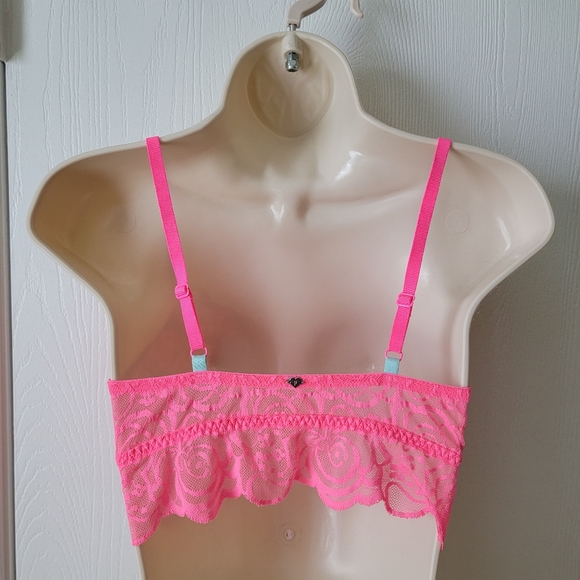 Pink Victoria's Secret Lace Bralette - Picture 2 of 9